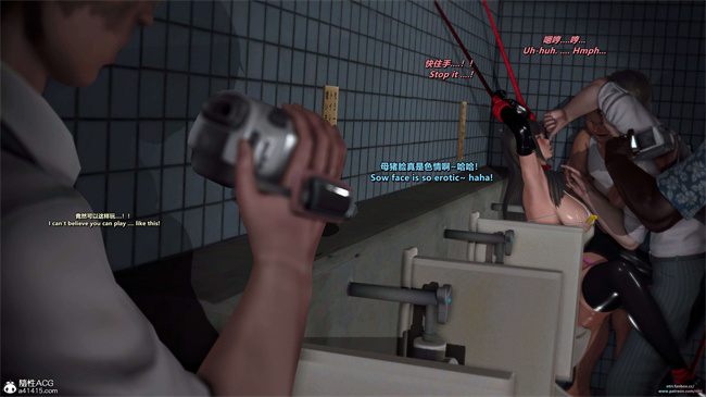 全彩[3D]漫画之我的Coser女友-梅子2